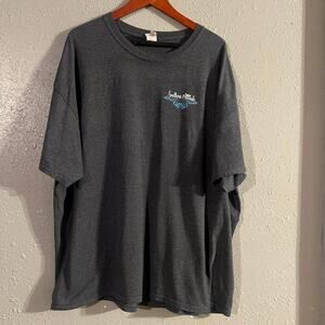 Gildan Womens Grey T shirt 3XL "I Have A Good Heart But Bless This Mouth" Humor